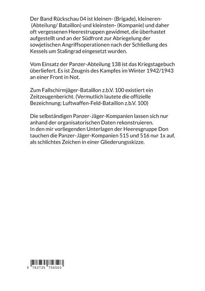 Produktbild: Kriegstagebuch der Panzer-Abteilung 138