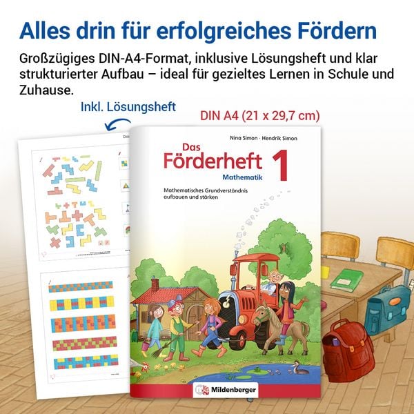 Produktbild: Das F&ouml;rderheft Mathematik 1
