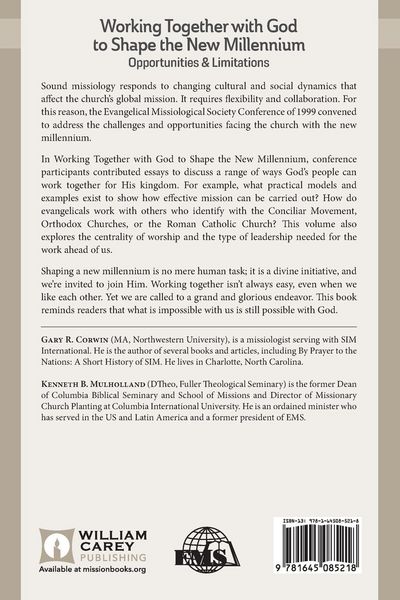 Produktbild: Working Together with God to Shape the New Millennium
