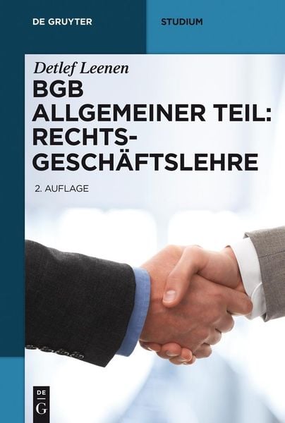 Produktbild: BGB Allgemeiner Teil: Rechtsgesch&auml;ftslehre