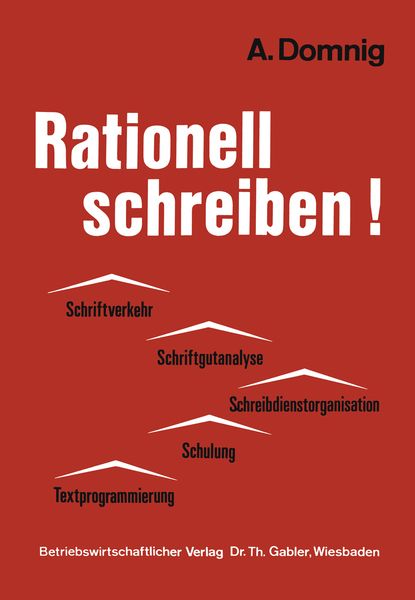 Produktbild: Rationell schreiben!