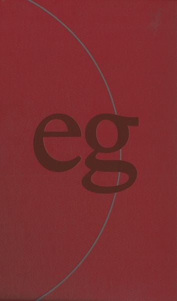 Produktbild: Evangelisches Gesangbuch. Ausgabe f&uuml;r die Evangelisch-reformierte Kirche / Ev Gesangbuch Kunstleder rot ERK - Gemeindeausgabe