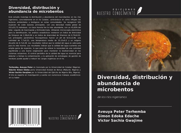 Produktbild: Diversidad, distribuci&oacute;n y abundancia de microbentos