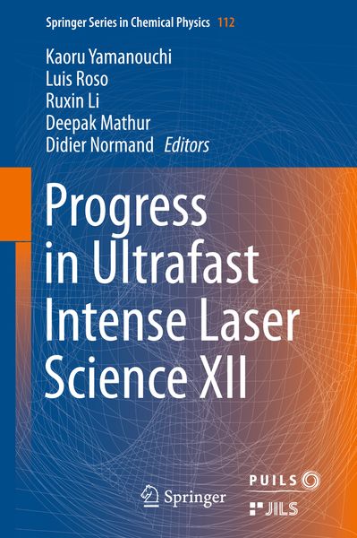 Produktbild: Progress in Ultrafast Intense Laser Science XII