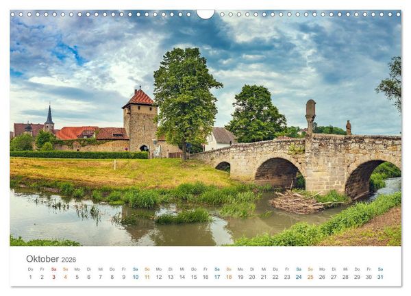 Produktbild: Oberfranken - Bayerns Norden (Wandkalender 2026 DIN A3 quer), CALVENDO Monatskalender