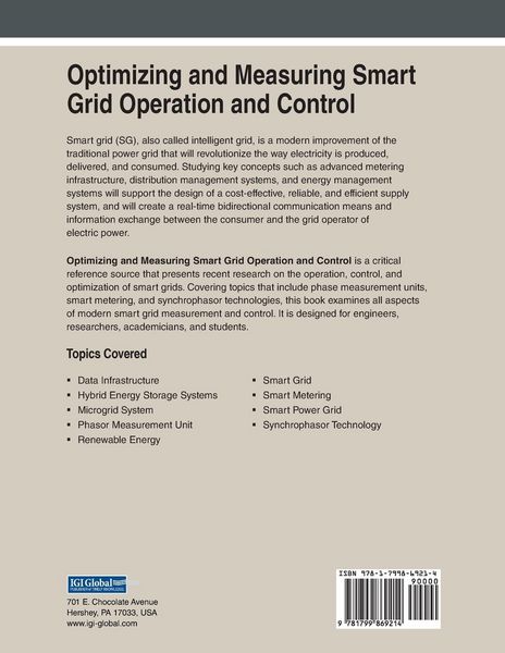 Produktbild: Optimizing and Measuring Smart Grid Operation and Control