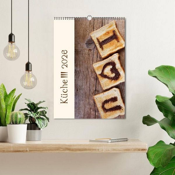 Produktbild: K&uuml;che !!! 2026 (Wandkalender 2026 DIN A3 hoch), CALVENDO Monatskalender