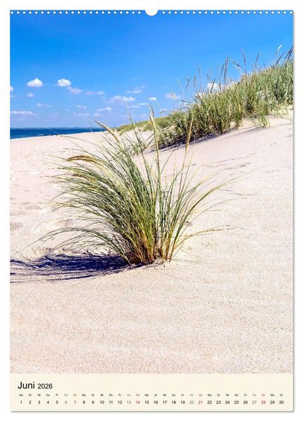 Produktbild: INSEL SYLT, Berauschende Nat&uuml;rlichkeit (Wandkalender 2026 DIN A2 hoch), CALVENDO Monatskalender