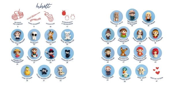 Produktbild: Mini-Amigurumis &ndash; Das inoffizielle H&auml;kelbuch f&uuml;r Ghibli-Fans