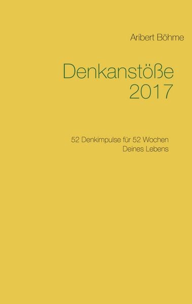 Produktbild: Denkanst&ouml;&szlig;e 2017