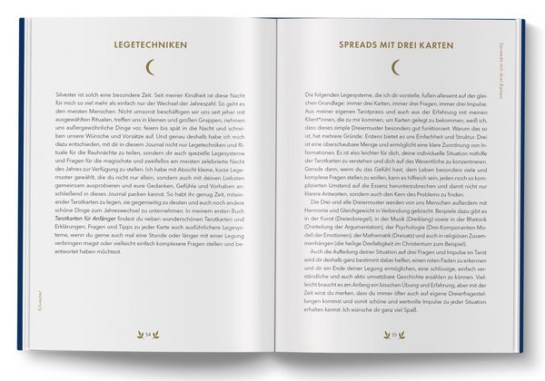 Produktbild: Tarot Journal f&uuml;r Rauhn&auml;chte und Jahreswende