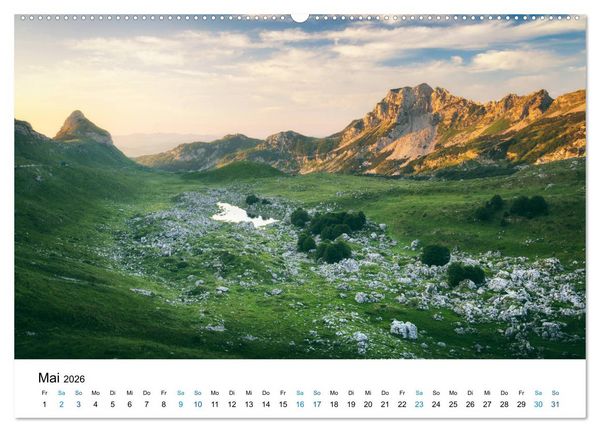 Produktbild: Juwelen des Balkans (Wandkalender 2026 DIN A2 quer), CALVENDO Monatskalender