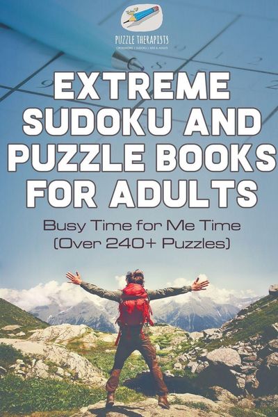 Produktbild: Extreme Sudoku and Puzzle Books for Adults | Busy Time for Me Time (Over 240+ Puzzles)