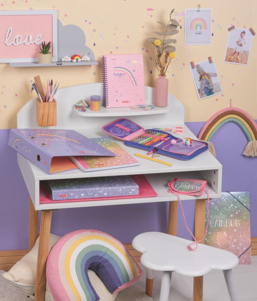 Produktbild: Brunnen Freundebuch Magic Rainbow &brvbar; 165&times;200 cm, 80 Seiten, rosa