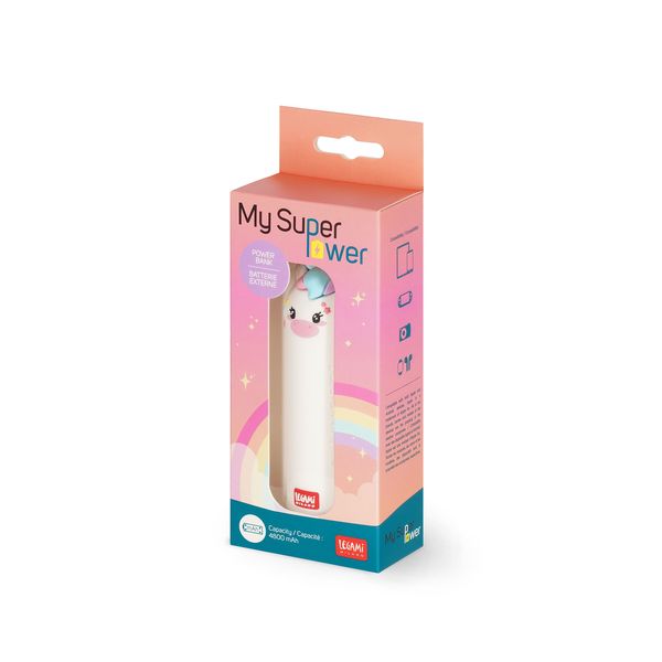 Produktbild: Legami Power Bank - 4800 mAh - Einhorn