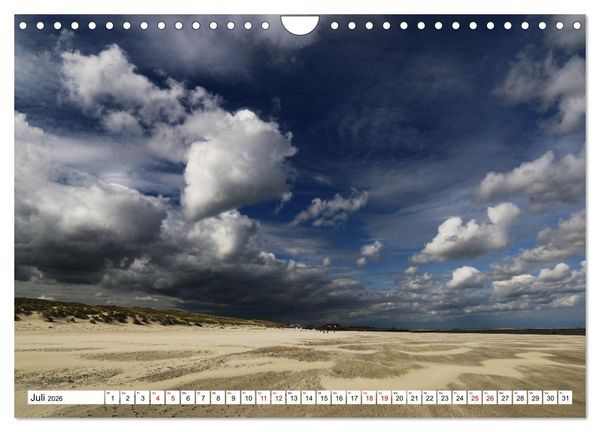 Produktbild: Insel Baltrum, Perle im Ostfriesischen Wattenmeer (Wandkalender 2026 DIN A4 quer), CALVENDO Monatskalender