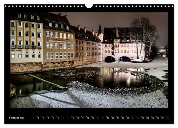 Produktbild: Historisches N&uuml;rnberg (Wandkalender 2026 DIN A3 quer), CALVENDO Monatskalender