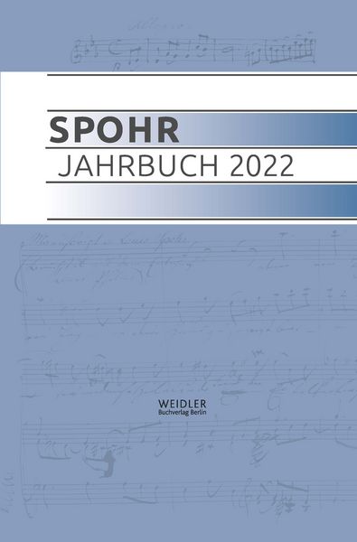 Produktbild: Spohr Jahrbuch 2022