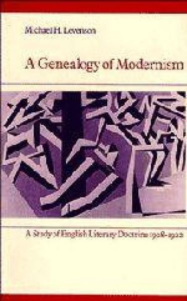 Produktbild: A Genealogy of Modernism
