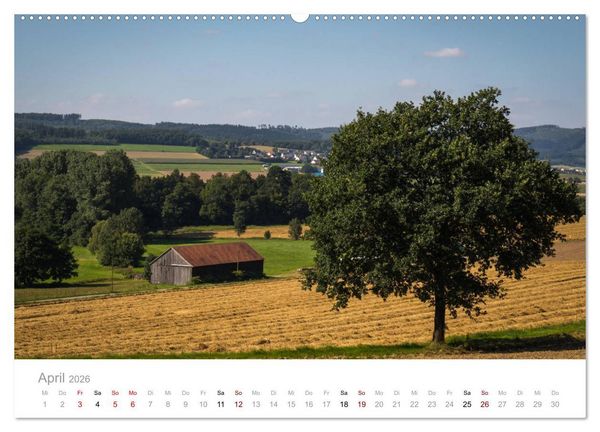 Produktbild: Sch&ouml;nes M&auml;rkisches Sauerland (hochwertiger Premium Wandkalender 2026 DIN A2 quer), Kunstdruck in Hochglanz