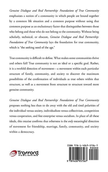Produktbild: Genuine Dialogue and Real Partnership