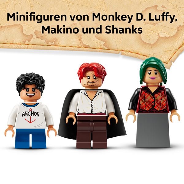 Produktbild: LEGO ONE PIECE 75636 H&uuml;tte im Windm&uuml;hlendorf, Spielzeug ab 8 Jahren