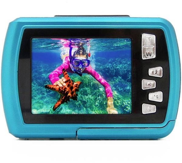 Produktbild: Easypix W2024"Splash" Digitalkamera 16 Megapixel Ice, Blue Unterwasserkamera