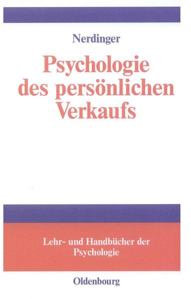 Produktbild: Psychologie des pers&ouml;nlichen Verkaufs