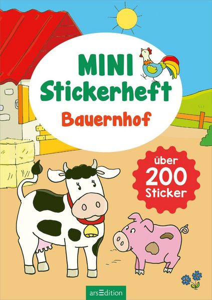 Produktbild: MINI-Stickerheft &ndash; Bauernhof
