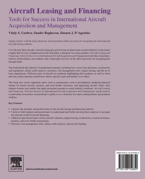 Produktbild: Aircraft Leasing and Financing
