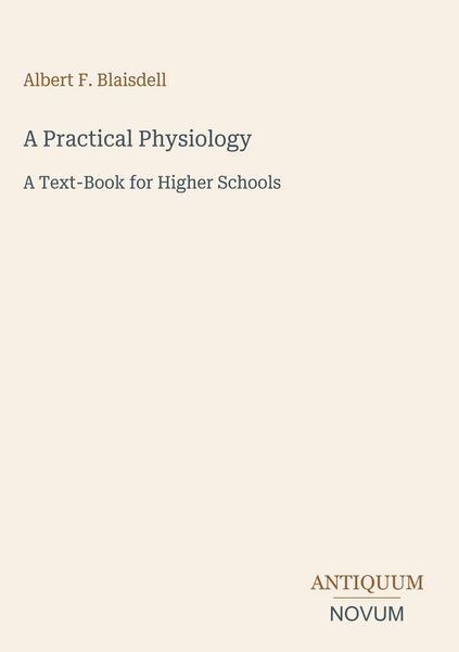 Produktbild: A Practical Physiology