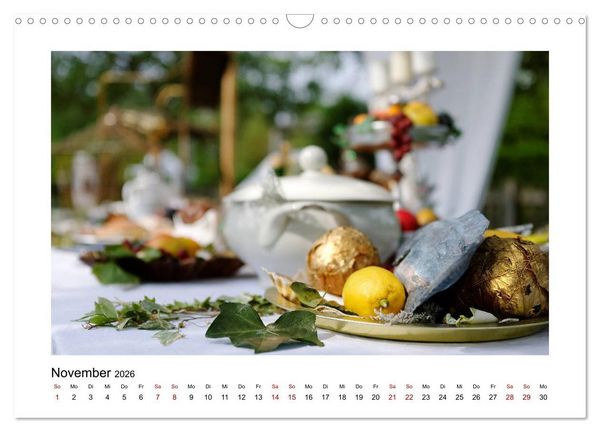 Produktbild: Garten-Idylle 2026 (Wandkalender 2026 DIN A3 quer), CALVENDO Monatskalender