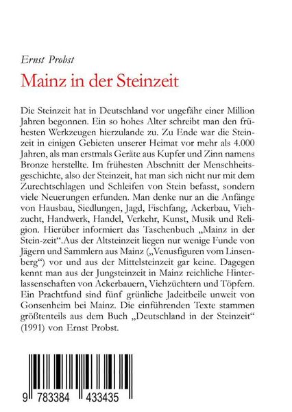 Produktbild: Mainz in der Steinzeit