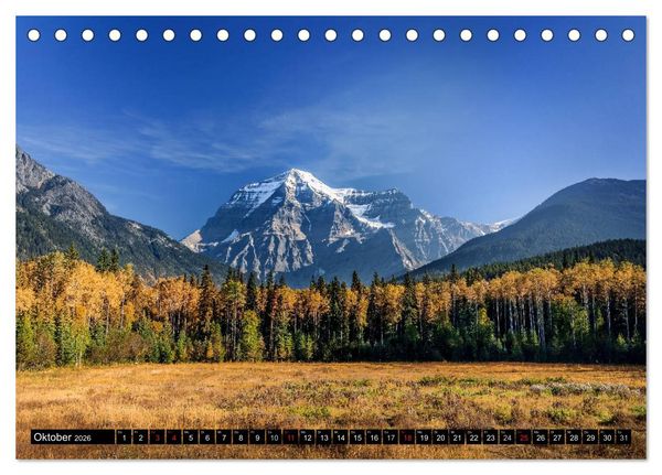 Produktbild: West-Kanada (Tischkalender 2026 DIN A5 quer), CALVENDO Monatskalender