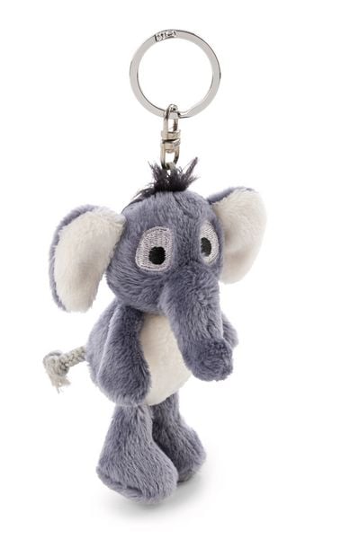 Produktbild: NICI 62732 - Wild Friends, Elefant El-Flora, Schl&uuml;sselanh&auml;nger, 10 cm, GREEN