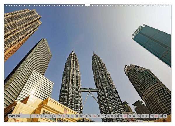 Produktbild: Malaysia-Impressionen (hochwertiger Premium Wandkalender 2026 DIN A2 quer), Kunstdruck in Hochglanz