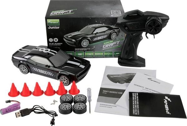 Produktbild: Amewi 21110 Drift Muscle 1:20 RC Einsteiger Modellauto Elektro Sportwagen Allradantrieb (4WD)