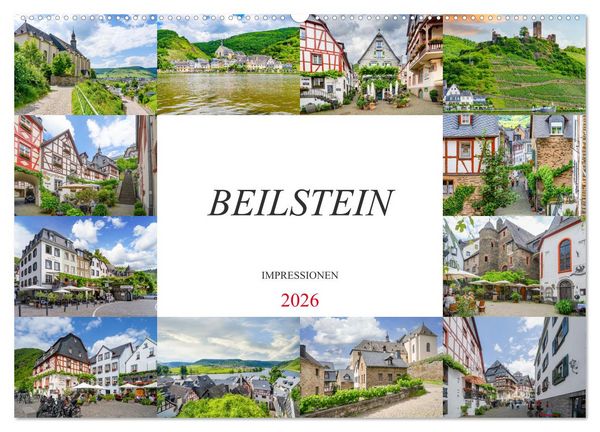 Beilstein Impressionen (Wandkalender 2026 DIN A2 quer), CALVENDO Monatskalender