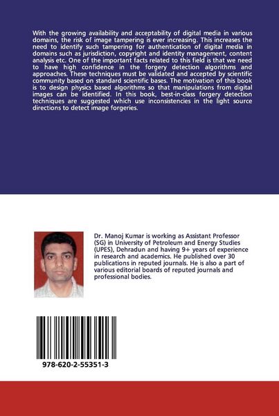 Produktbild: Digital Image Forgery Detection