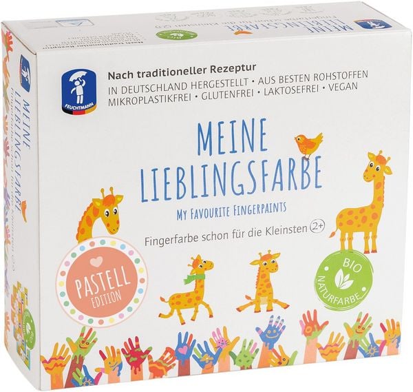 Produktbild: MEINE LIEBLINGSFARBE - Pastell 6 Tuben Naturfarbe - a 75 g