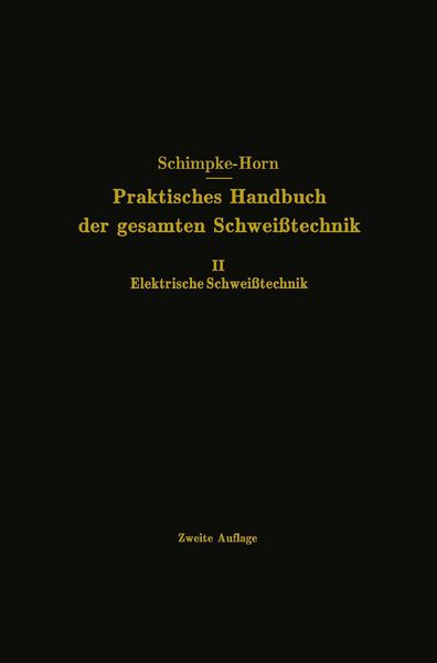 Produktbild: Elektrische Schwei&szlig;technik