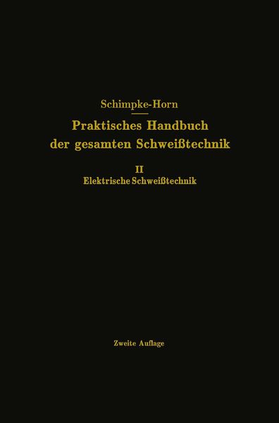 Produktbild: Elektrische Schwei&szlig;technik