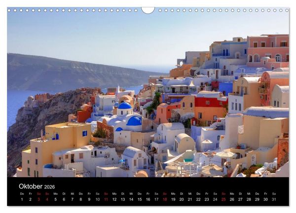 Produktbild: Die Kykladen (Wandkalender 2026 DIN A3 quer), CALVENDO Monatskalender
