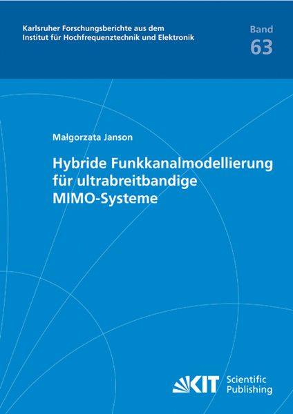 Produktbild: Hybride Funkkanalmodellierung f&uuml;r ultrabreitbandige MIMO-Systeme