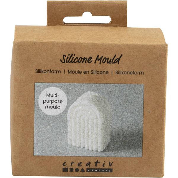 Produktbild: Creativ Company Silikonform, Bogen, H 8 cm, D 4 cm, B 5,5 cm, 155 g, 1 Stk