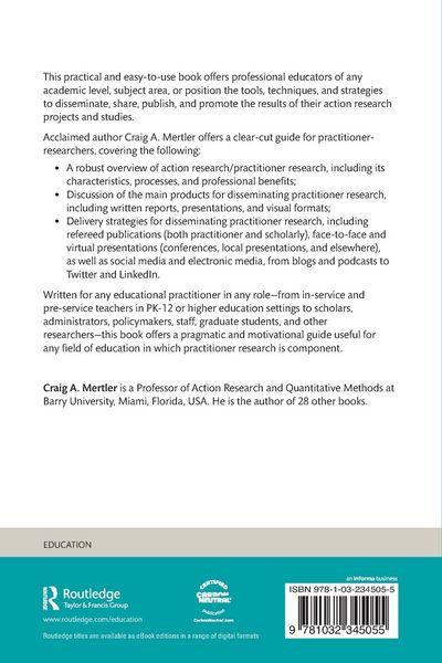 Produktbild: Disseminating Your Action Research