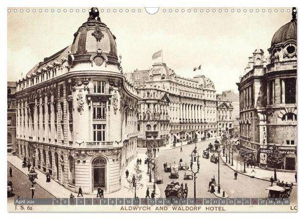 Produktbild: Sch&ouml;nes altes London in historischen Bildern (Wandkalender 2026 DIN A3 quer), CALVENDO Monatskalender
