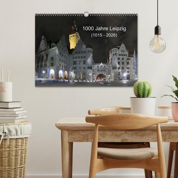 Produktbild: 1000 Jahre Leipzig (1015 - 2026) (Wandkalender 2026 DIN A3 quer), CALVENDO Monatskalender