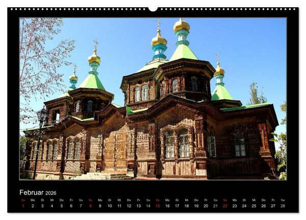Produktbild: Unbekanntes Kirgistan (Wandkalender 2026 DIN A2 quer), CALVENDO Monatskalender