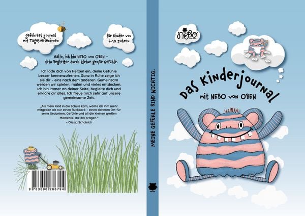 Produktbild: Das Kinderjournal mit NEBO von OBEN